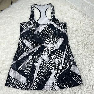 🔥$SALE$🔥 Lululemon Cool Racerback Static Mist White Black